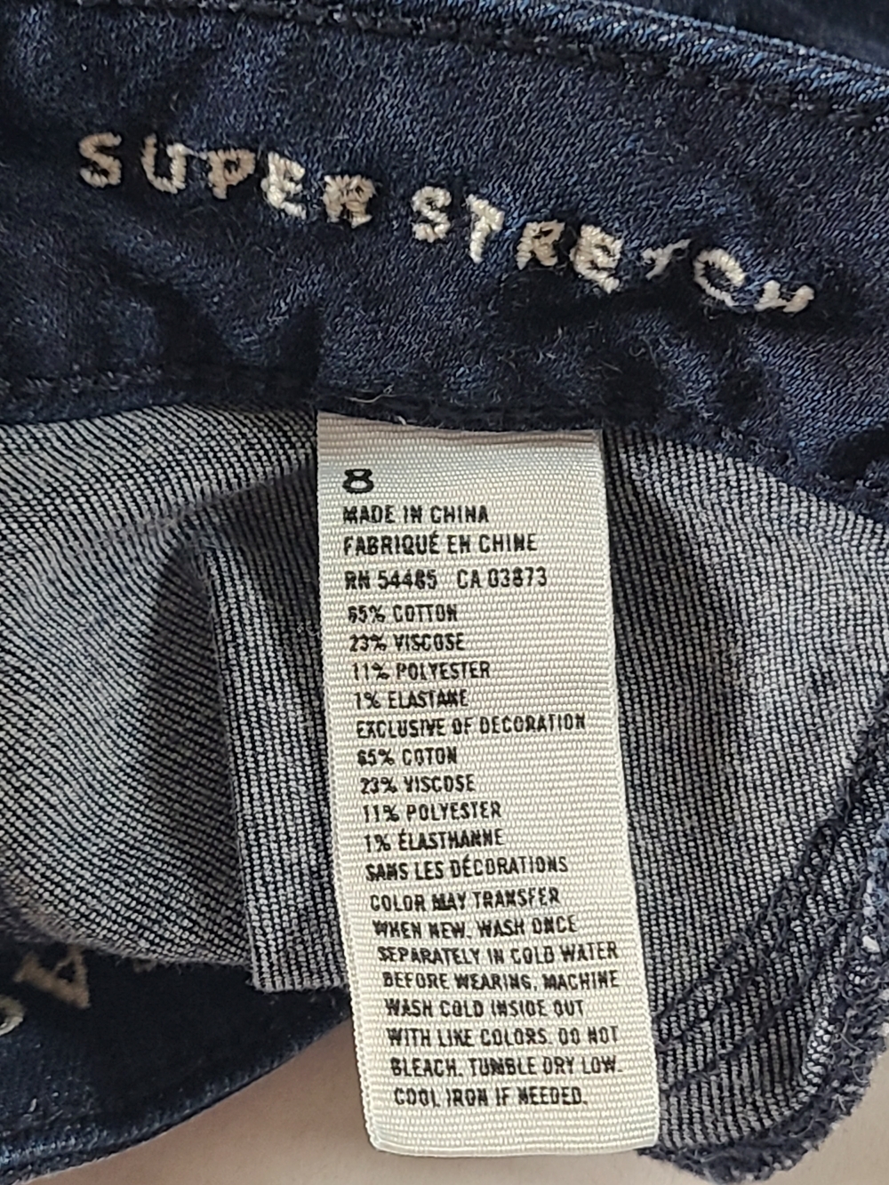 American Eagle Outfitters Dark Blue Denim Stretch Raw Hem Womens Shorts 8 - Picture 5 of 10